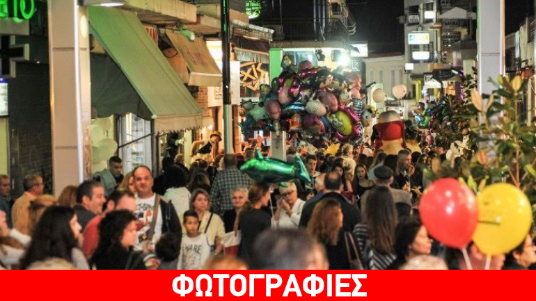 Λευκή Νύχτα στο Μαρούσι: Μήνυμα στήριξης έστειλαν καταναλωτές και έμποροι