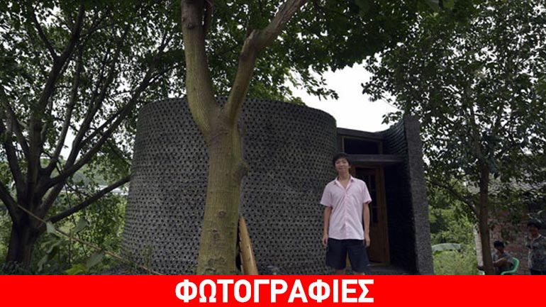 Αρχιτέκτονας έφτιαξε το γραφείο του από μπουκάλια μπύρας!