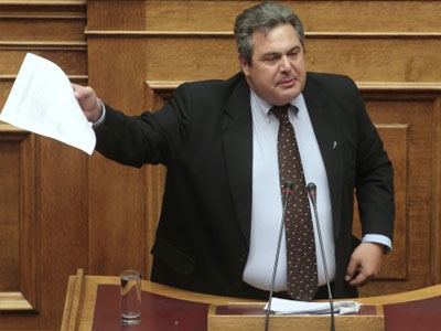 Ερώτηση Καμμένου για την υπόθεση των υποβρυχίων