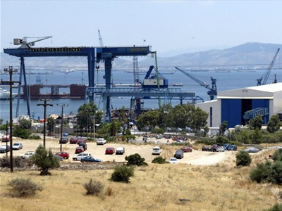 Έκοψαν το ρεύμα στα ναυπηγεία Ελευσίνας