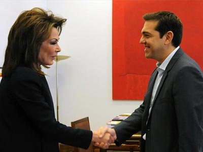 Η Γιάννα Αγγελοπούλου στηρίζει Τσίπρα