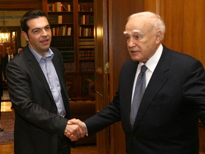 Συνάντηση Παπούλια-Tσίπρα το μεσημέρι της Τετάρτης