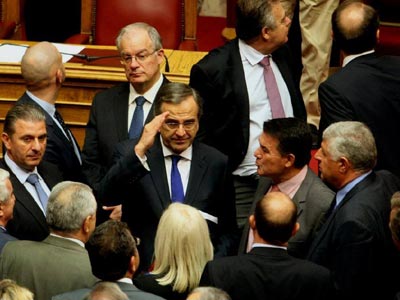 Σαμαράς σε βουλευτές: «Λαθάρα» με τον ΕΝΦΙΑ…