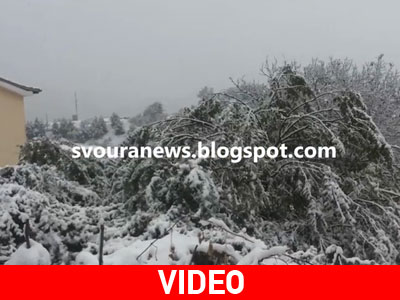 Έπεσαν τα πρώτα χιόνια στην Καστοριά