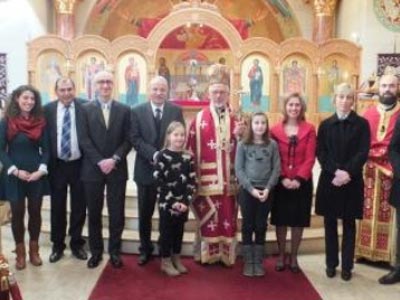 Ο Πρέσβης της Ελλάδας στον Καναδά επισκέφθηκε την Ιερά Μητρόπολη στο Τορόντο