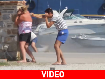 Σκιάθος: Στάθηκαν κοντά σε Boeing και παραλίγο να τους πάρει ο αέρας…