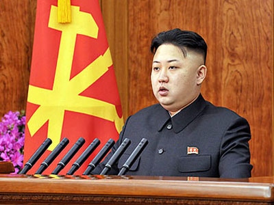 Σπάνια τηλεοπτική εμφάνιση του νέου ηγέτη της Β. Κορέας