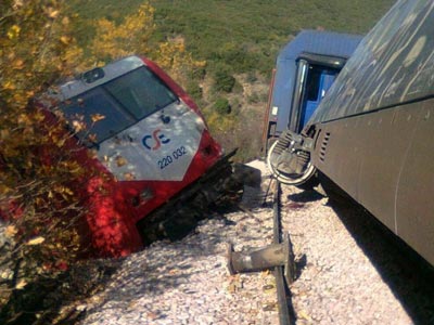 Εκτροχιάστηκε αμαξοστοιχία στη γραμμή Λάρισα – Βόλος