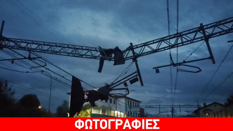 Ισχυρή καταιγίδα με 11 τραυματίες στη Φλωρεντία