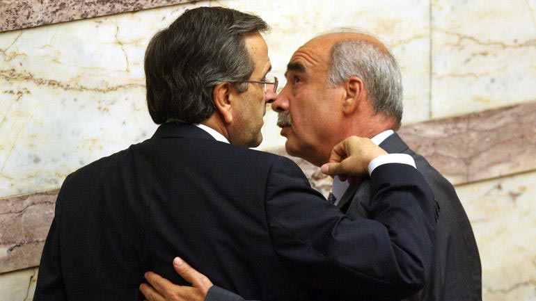 Έκτακτη συνάντηση Μεϊμαράκη-Σαμαρά στη Βουλή