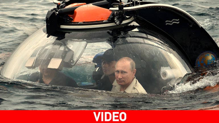 Ο Πούτιν… βυθίζεται στη Μαύρη Θάλασσα!