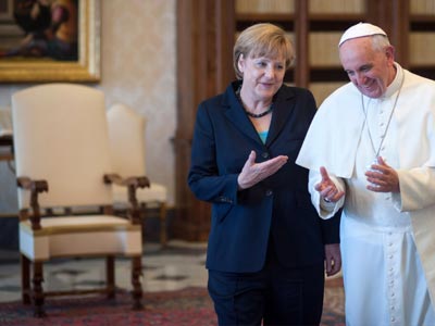 Ιδιωτική επίσκεψη Μέρκελ στο Βατικανό