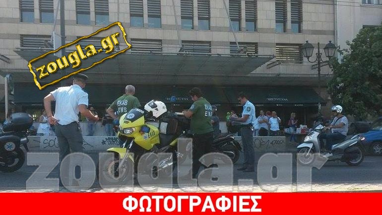 Τροχαίο με εγκατάλειψη στη Βασ. Σοφίας – δύο τραυματίες