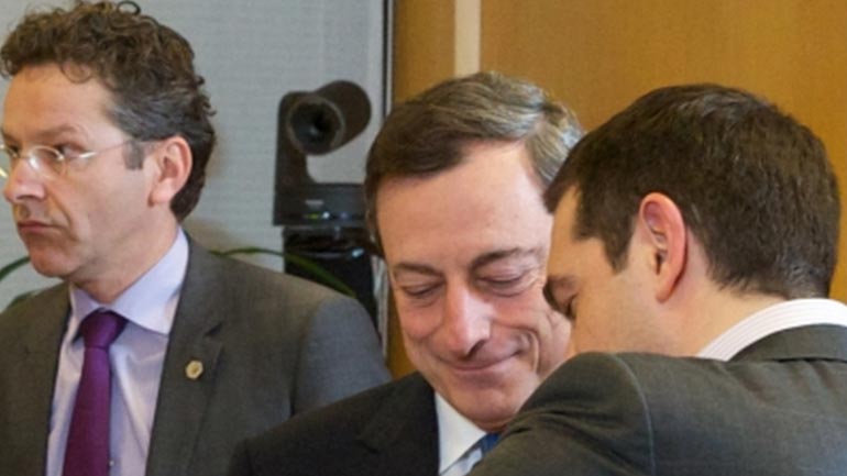 Ντράγκι: Ασφαλές το τραπεζικό σύστημα όσο η Ελλάδα είναι σε πρόγραμμα Ντράγκι: Ασφαλές το τραπεζικό σύστημα όσο η Ελλάδα είναι σε πρόγραμμα