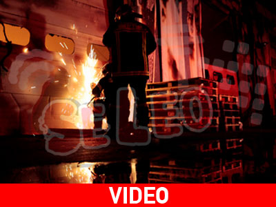 Video από τη μεγάλη φωτιά στη Σίνδο