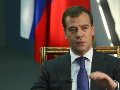 Μεντβέντεφ: Είμαστε έτοιμοι να συνεργαστούμε με την ΕΕ για τους αγωγούς