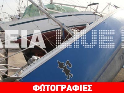 Ηλεία: Εικόνες καταστροφής από ανεμοστρόβιλο