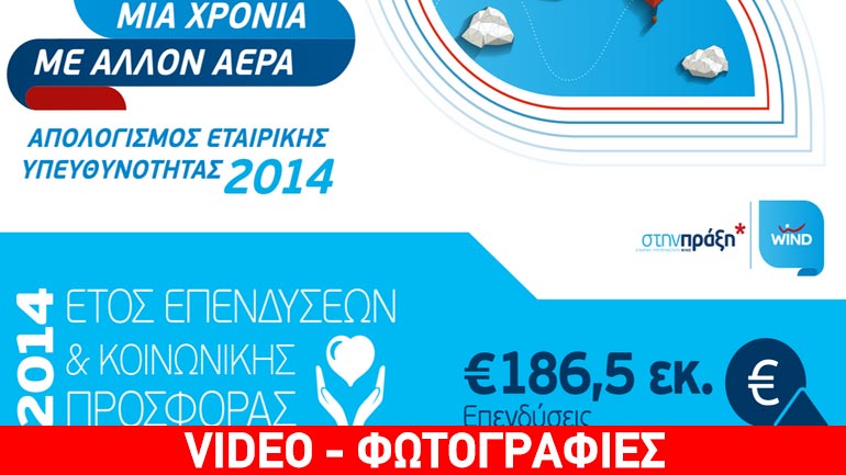 WIND: Απολογισμός Εταιρικής Υπευθυνότητας