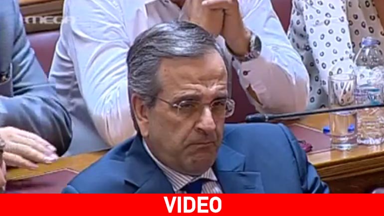 Ο Μεϊμαράκης… συγκίνησε με τα καλά του λόγια τον Σαμαρά!