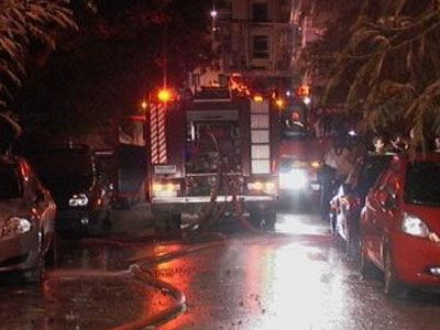 Ένοικος υπέστη εγκαύματα μετά από φωτιά