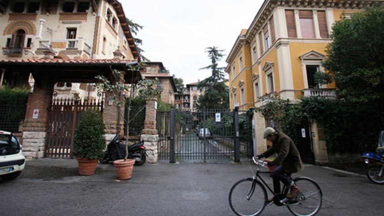 Στο σφυρί το σπίτι του Φρεντερίκο Φελίνι