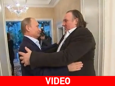 Οι κάτοικοι του Σαράνσκ δώρισαν δύο… γατάκια στον Ντεπαρντιέ