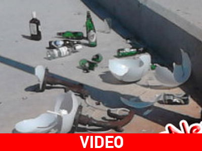 Toυρίστες τα έκαναν γυαλιά-καρφιά στη Λέσβο