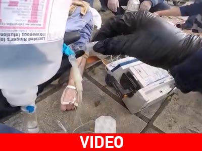 Διασώστες του ΕΚΑΒ επανέφεραν στη ζωή έναν 65χρονο άντρα