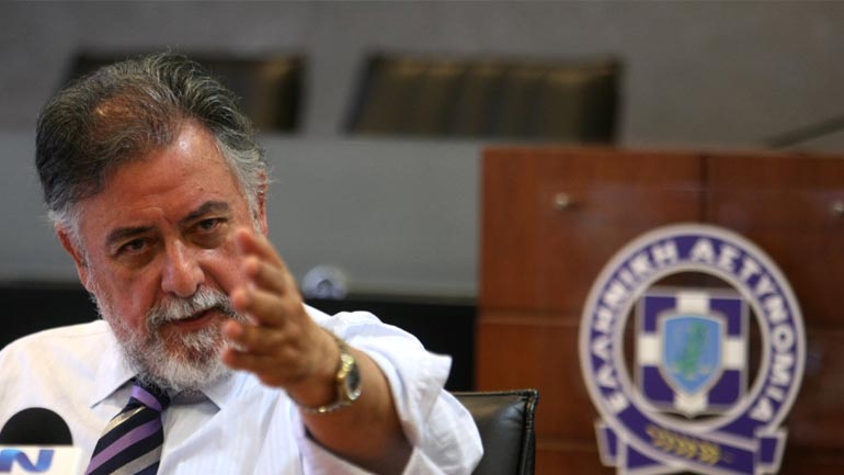 Σύσκεψη Πανούση με την ηγεσία της ΕΛ.ΑΣ.