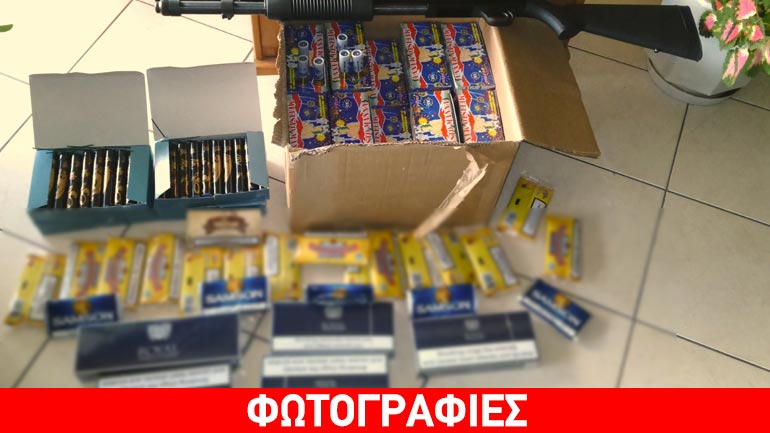 Περιπτερούχος συνελήφθη για λαθραία τσιγάρα και ποτά