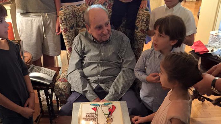 Ο Κωνσταντίνος Μητσοτάκης γιόρτασε τα 97α γενέθλιά του