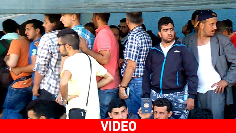 «Βούλιαξε» το λιμάνι της Μυτιλήνης