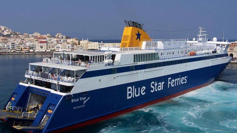 BLUE STAR FERRIES: Έκτακτες προσεγγίσεις στη Λήμνο & την Ανάφη