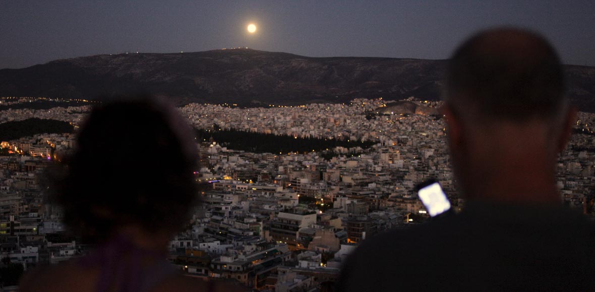 Αυγουστιάτικη πανσέληνος…