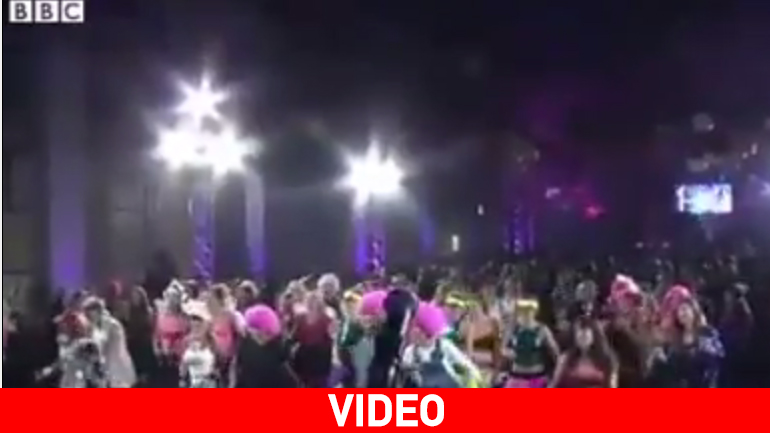 Aγώνας δρόμου με γόβες στιλέτο…