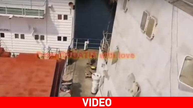 Ατύχημα με πλοίο σε προβλήτα…