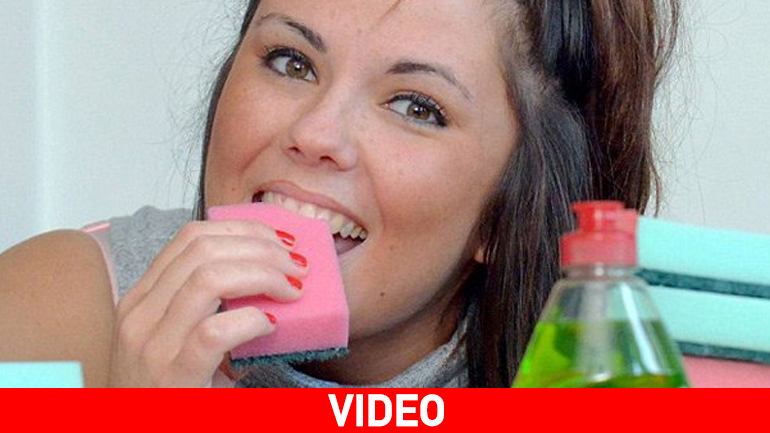 Βρετανίδα τρώει 20 σφουγγάρια τη μέρα…