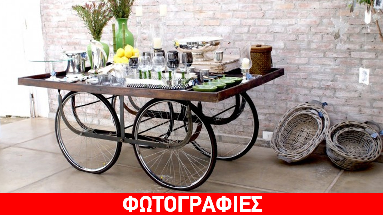 Έξυπνες λύσεις με τις ρόδες του ποδηλάτου σας…