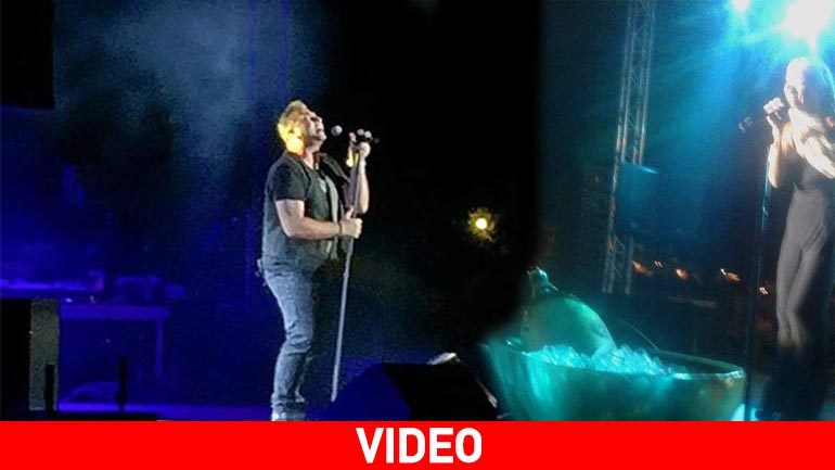 Mύκονος: Πρώτο τραπέζι πίστα στη συναυλία του Ρέμου…