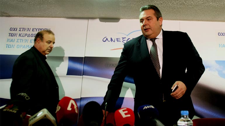 Καμμένος σε Χαϊκάλη: Δώσε στοιχεία για την offshore ή δεν θα σαι υποψήφιος