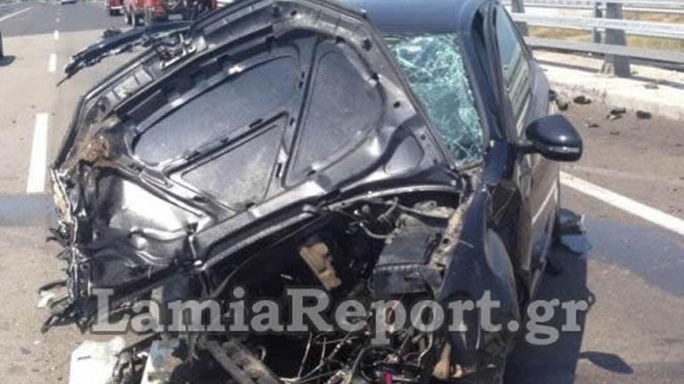 Τροχαίο δυστύχημα με Γαλλίδα τουρίστρια στην Ε.Ο. Αθηνών-Λαμίας