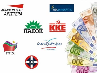 Πρόσθετη εκλογική ενίσχυση στα κόμματα