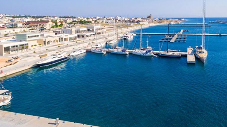 Σε δοκιμαστική λειτουργία η μαρίνα της Ρόδου