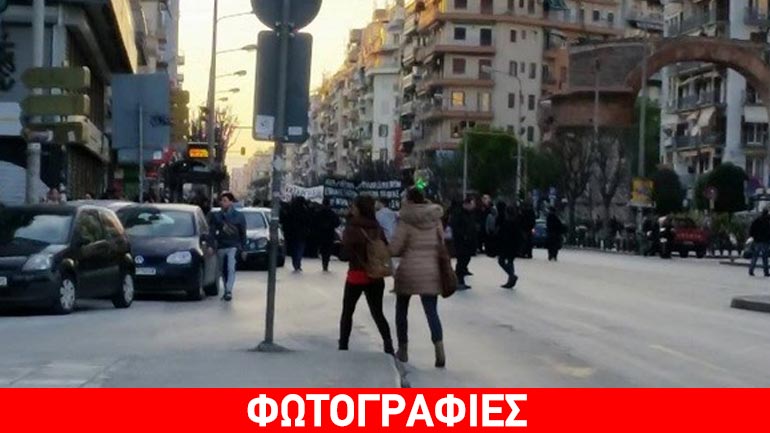 Θεσσαλονίκη: Πορεία συμπαράστασης σε φυλακισμένους απεργούς πείνας Θεσσαλονίκη: Πορεία συμπαράστασης σε φυλακισμένους απεργούς πείνας