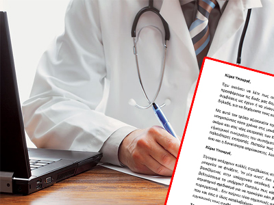 Το γράμμα ενός γιατρού στον Άδωνι