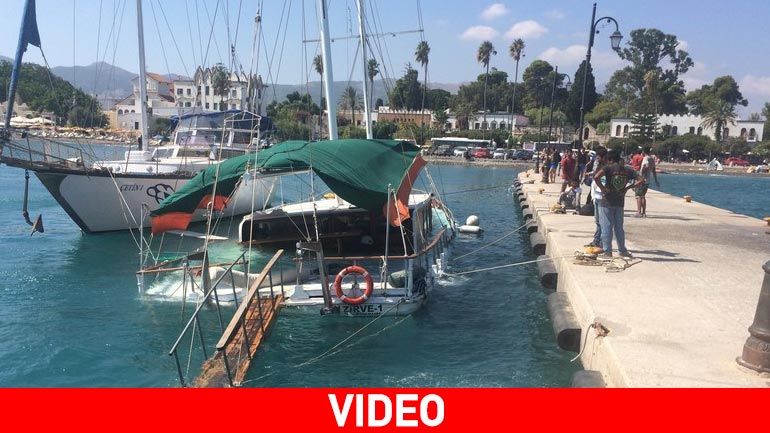 Ιστιοφόρο δουλεμπόρων βουλιάζει στην Κω