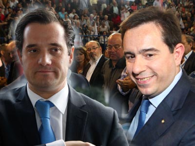 Γεωργιάδης-Μηταράκης καταθέτουν για τον Κουμπαρά