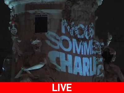 LIVE: Ολονυχτία στο Παρίσι για τα θύματα της επίθεσης