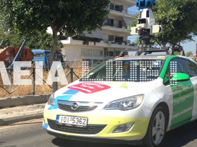 To αυτοκίνητο της Google καταγράφει τον Πύργο