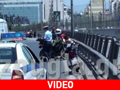 Τροχαίο με μηχανάκια στη Λ. Κηφισού